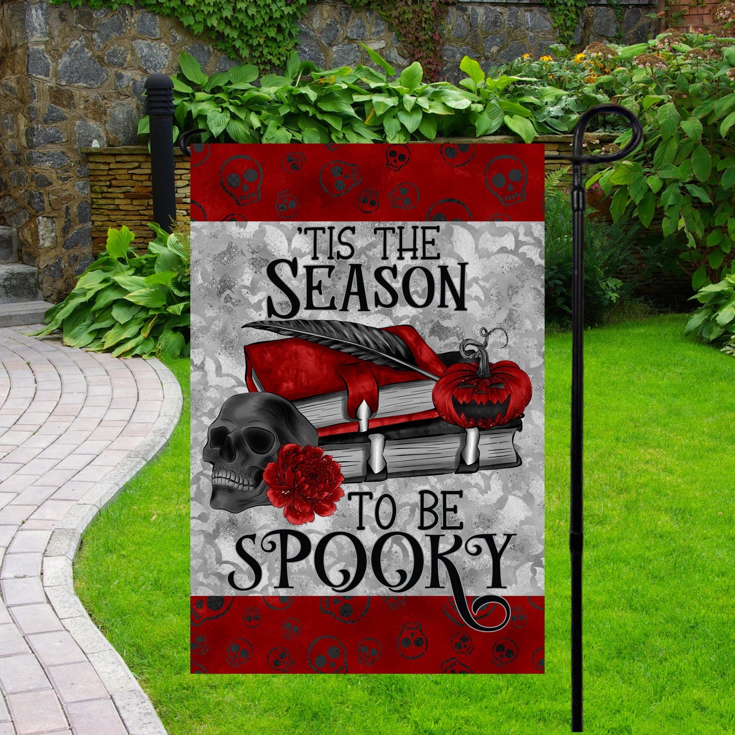 Spooky Halloween Garden Flag - Perfect Unique Gift for Halloween Enthusiasts