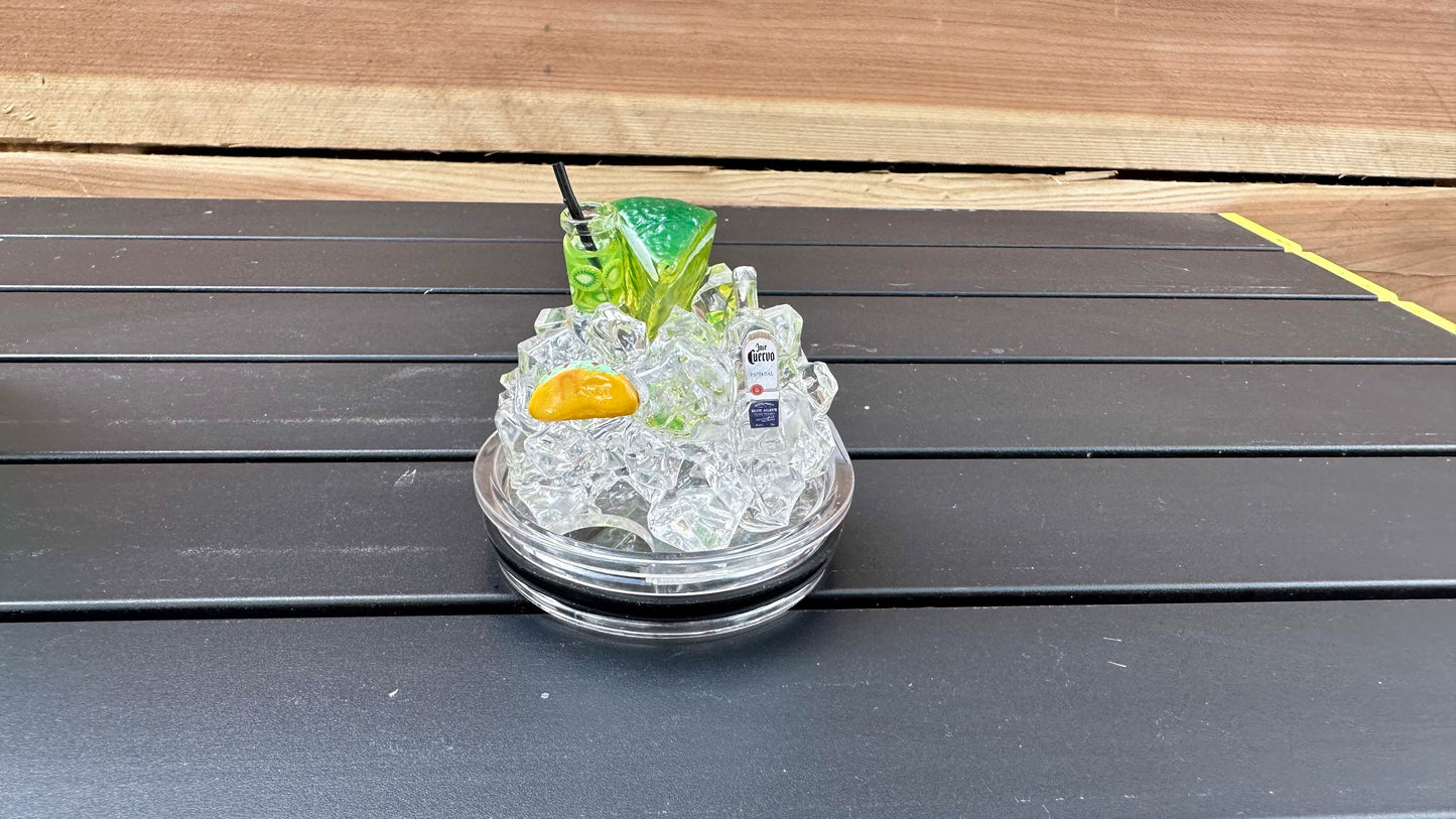 Margarita Taco Tumbler with Topper - Unique Christmas Gift for Her Perfect for Sisters