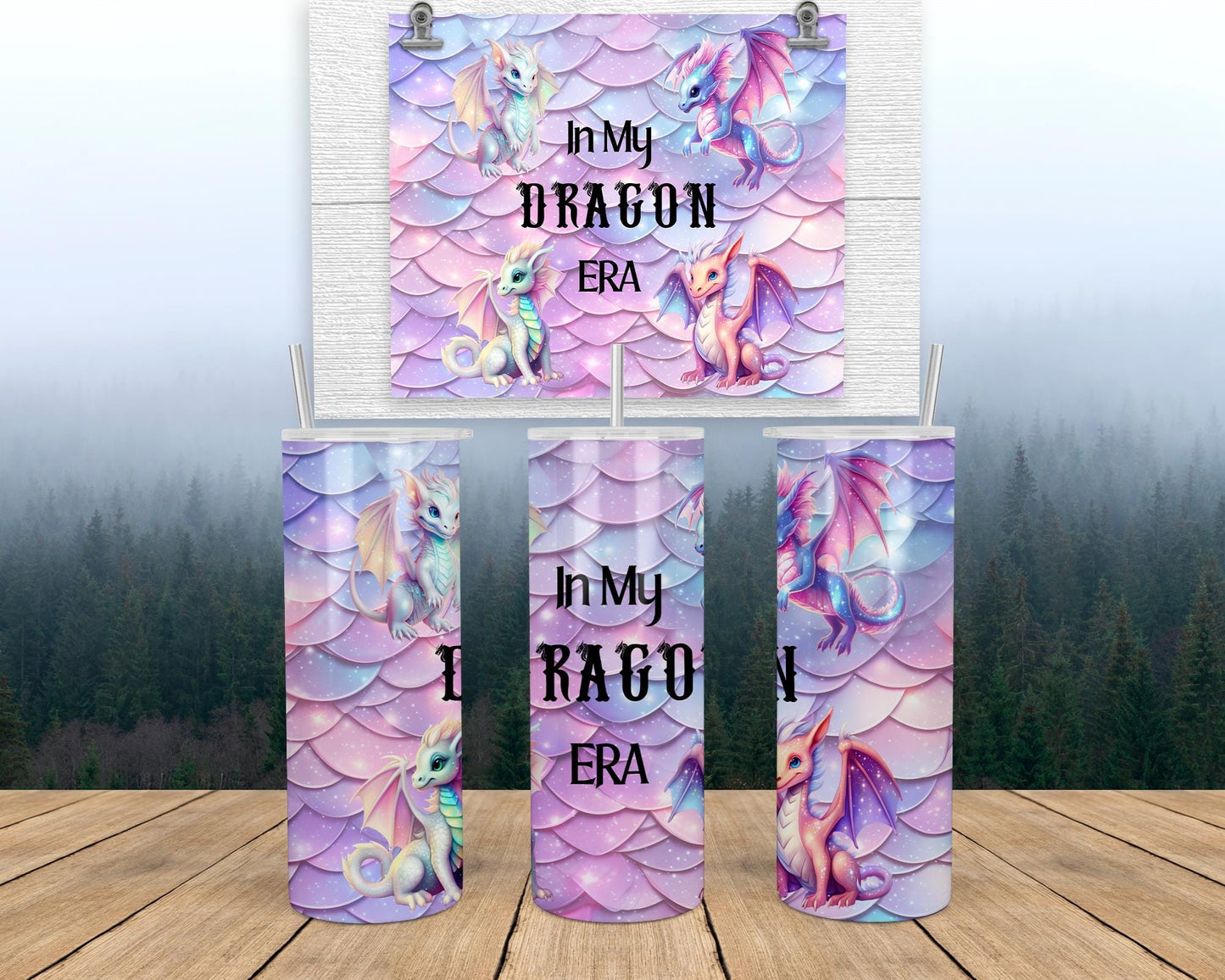 20oz Dragon Era Tumbler - Fantasy Drinkware for Collectors Enthusiasts