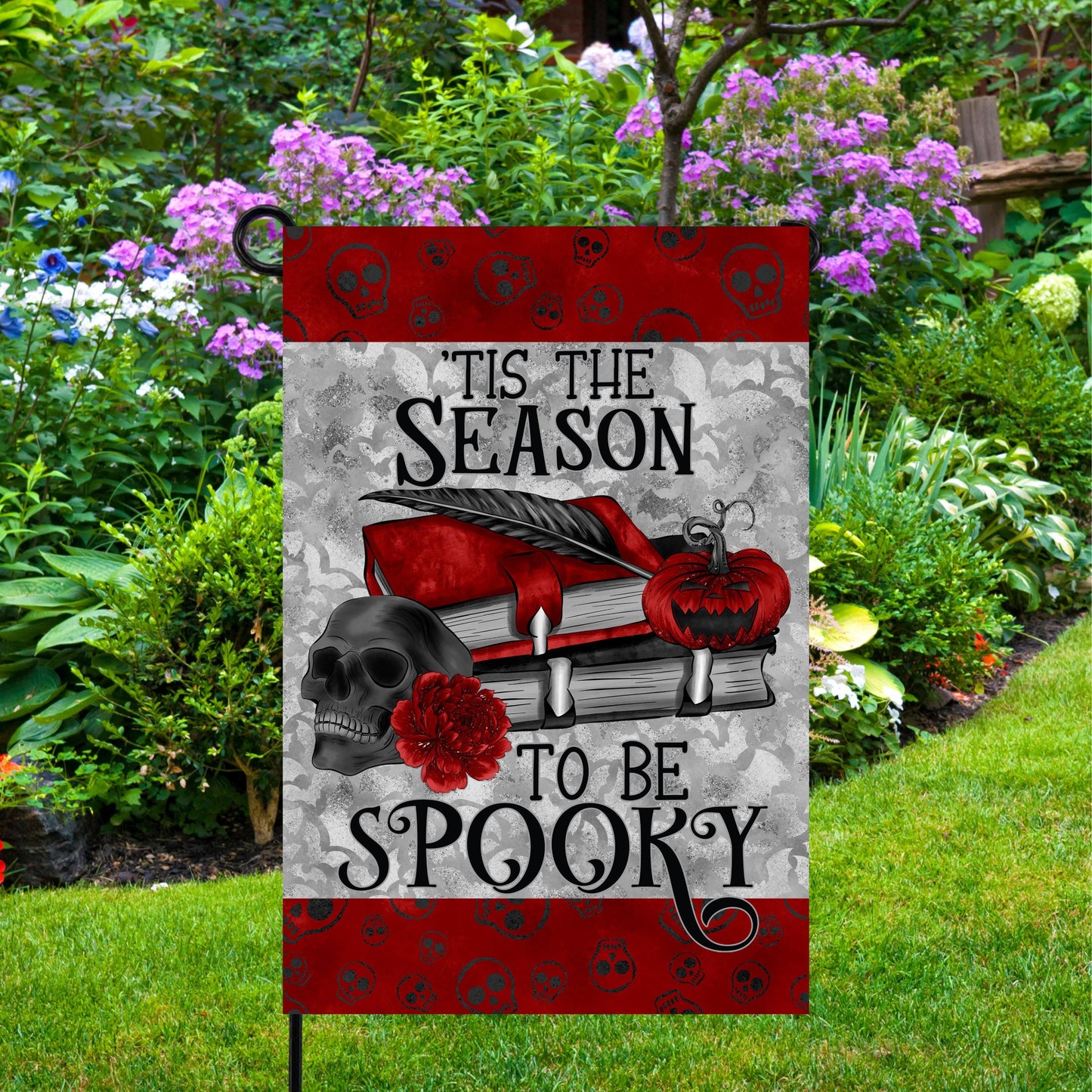 Spooky Halloween Garden Flag - Perfect Unique Gift for Halloween Enthusiasts