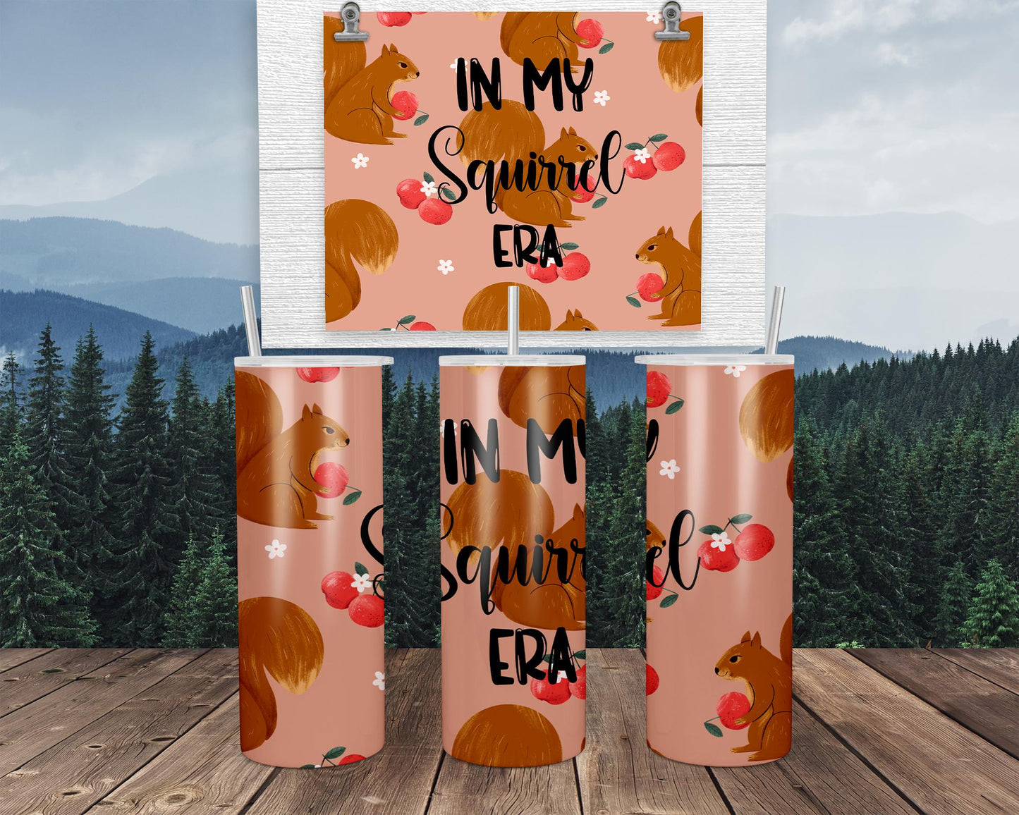 Squirrel Era 20oz Tumbler