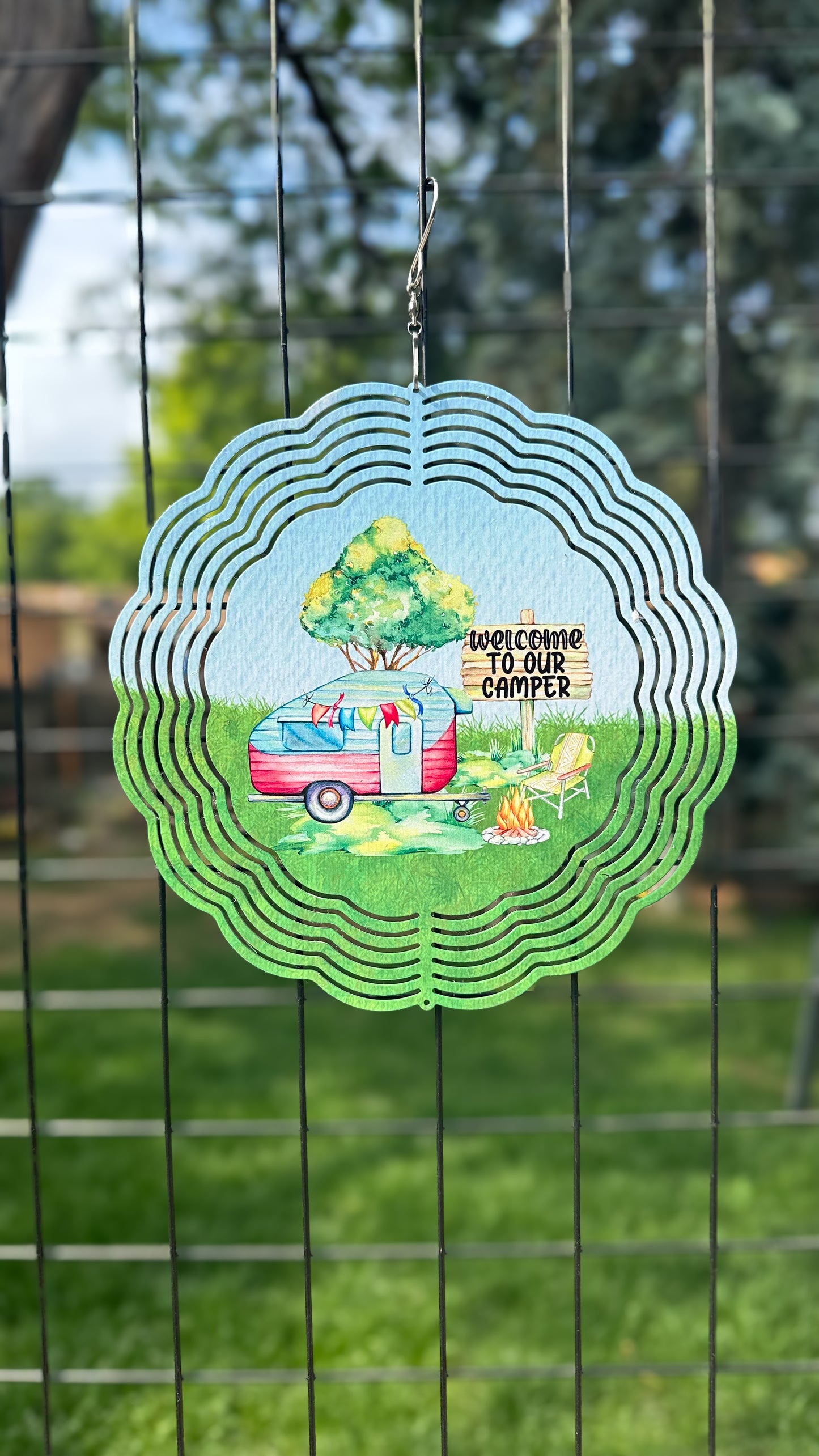 3D Camping Wind Spinner - Unique Gift for Her Perfect Outdoor Decor