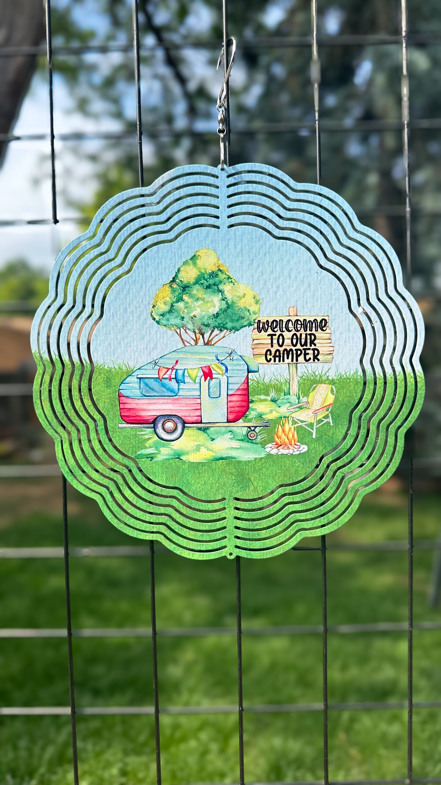 3D Camping Wind Spinner - Unique Gift for Her Perfect Outdoor Decor