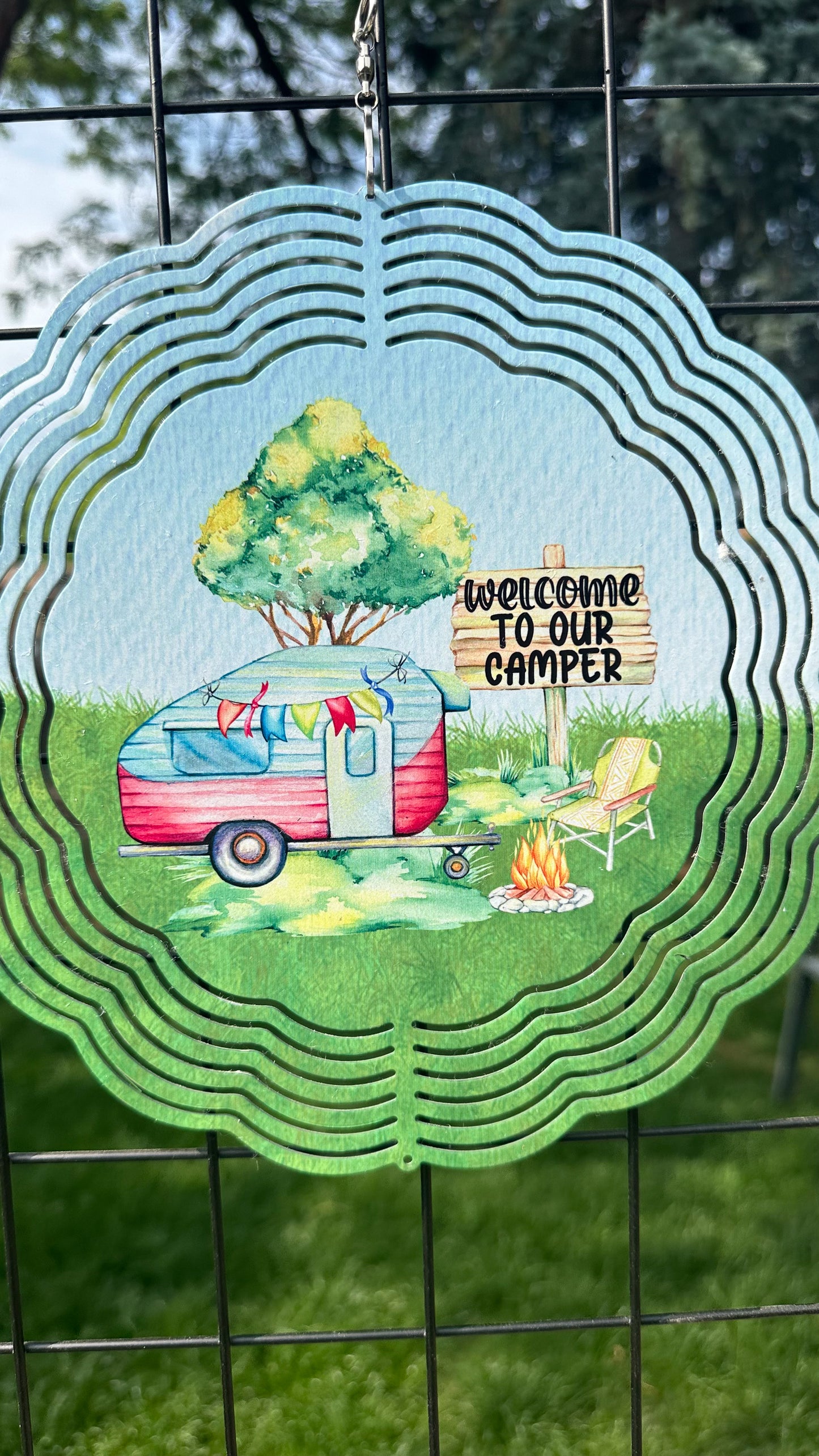 3D Camping Wind Spinner - Unique Gift for Her Perfect Outdoor Decor