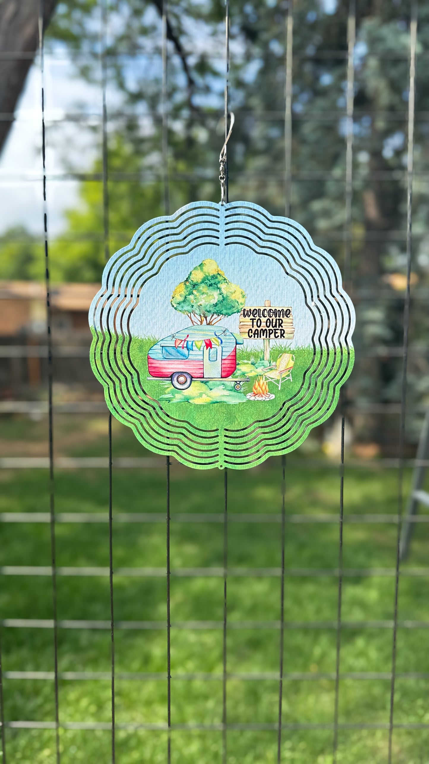 3D Camping Wind Spinner - Unique Gift for Her Perfect Outdoor Decor