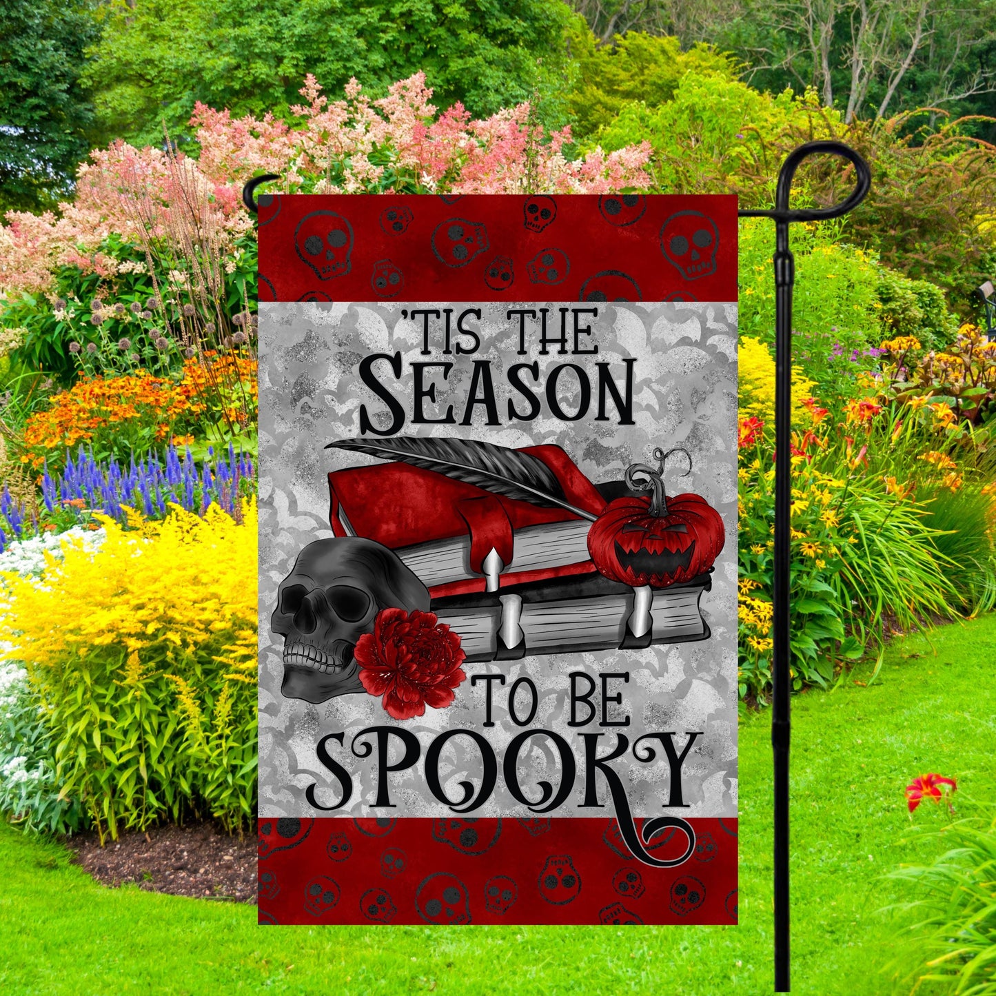 Spooky Halloween Garden Flag - Perfect Unique Gift for Halloween Enthusiasts