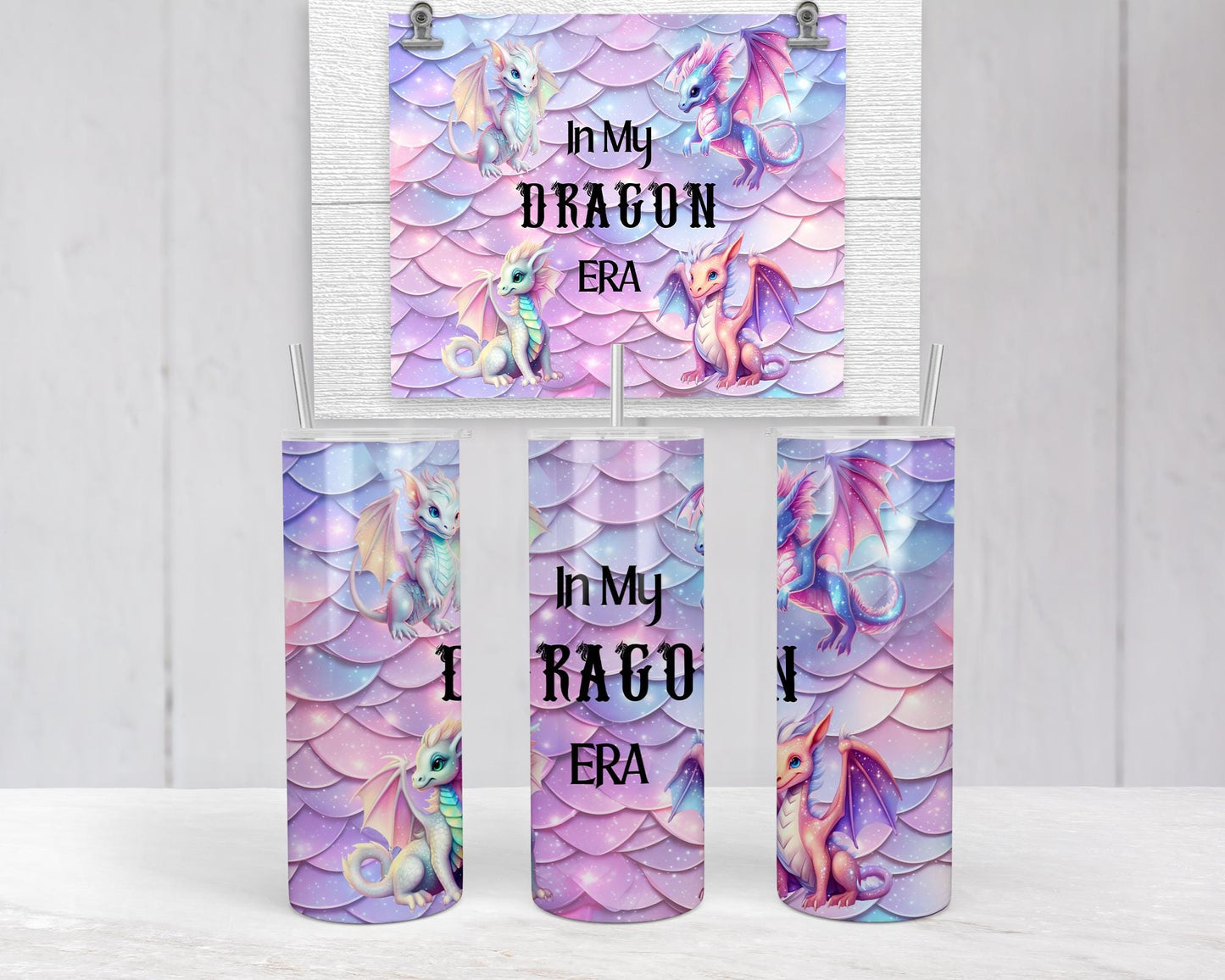 20oz Dragon Era Tumbler - Fantasy Drinkware for Collectors Enthusiasts