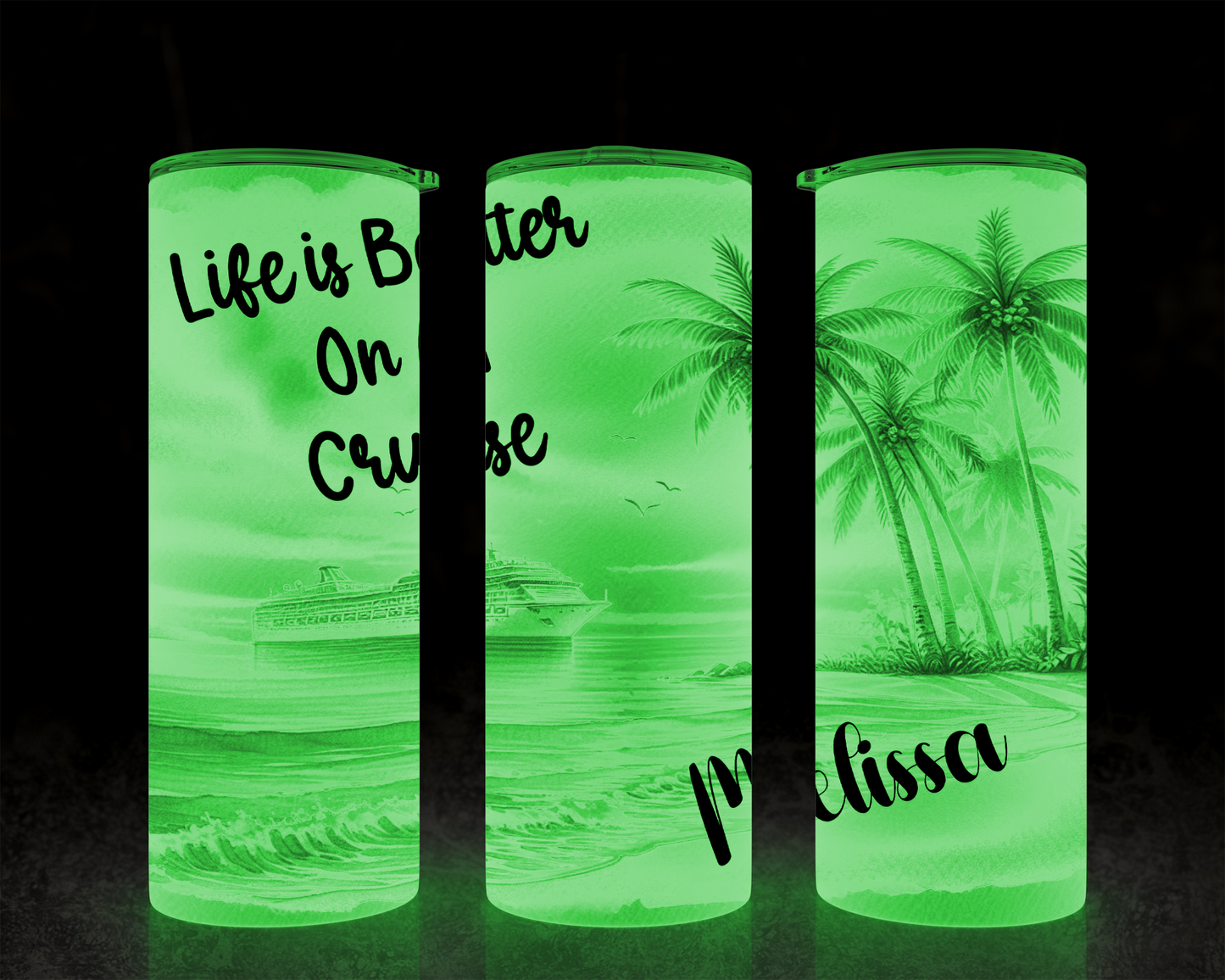 Life is Better on A Cruise Tumbler, Personalized Girls Trip Tumbler, Vacation Tumblers, Cruise Cups, Cruise Crew Gifts, Group Cruise Tumbler