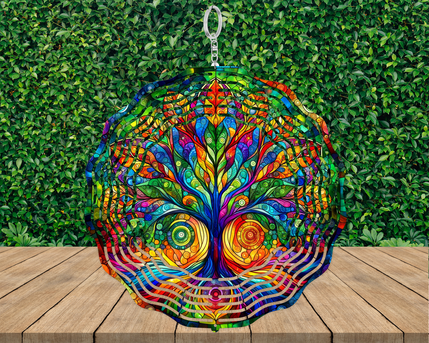 Tree of Life Wind Spinner - Unique Rotating Garden Decor Perfect for Mothers Day or Housewarming Gifts