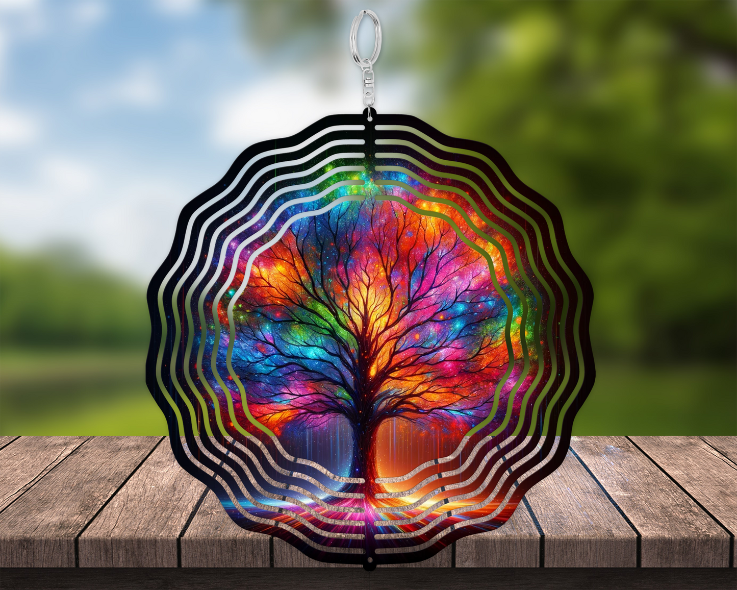 Tree of Life Wind Spinner, Tree of Life Wind Rotator Hanging Yard, Garden Decor, Birthday Gift For Women, Nature-Inspired Housewarming Gift