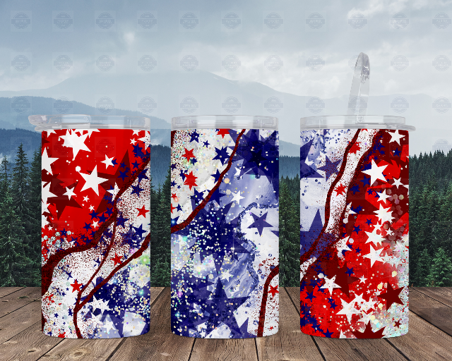 4th of July 4-in-1 Can Cooler Celebrate Independence Day in Style