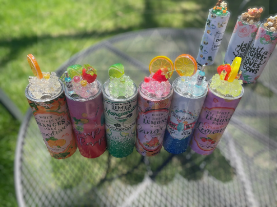 Glow-in-the-Dark Summer Tumbler with Ice Lid Straw - Travel-Friendly Cup