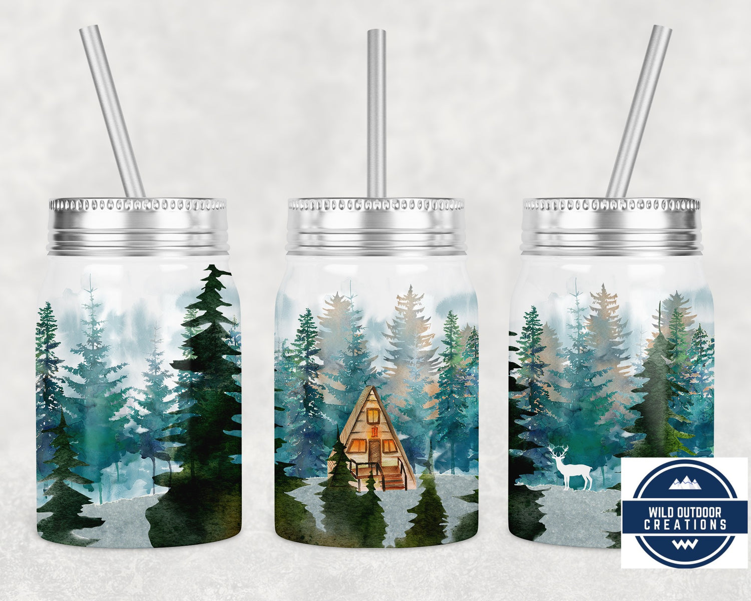 Moose Northern Lights 20oz Flip Top Water Bottle – Wild Outdoor Creations