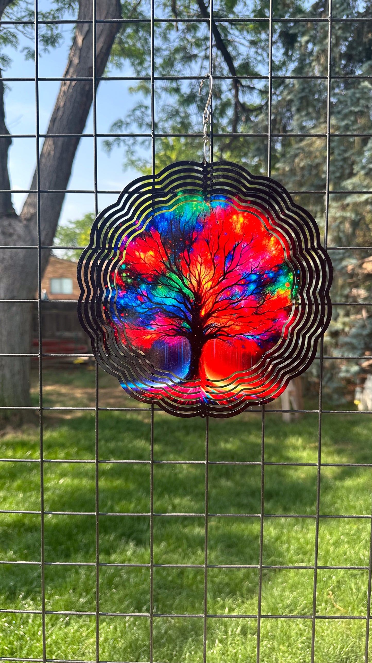 Rainbow Tree of Live 3D Wind Spinner, Unique Gifts for Her