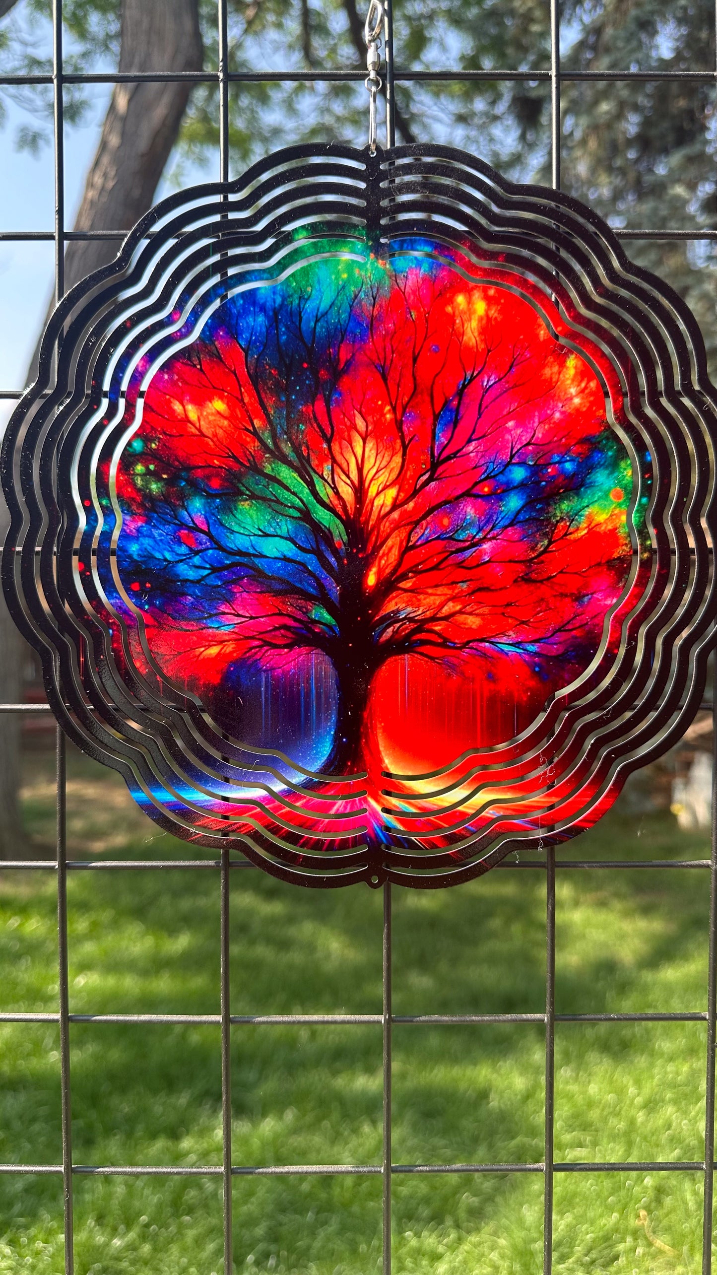 Rainbow Tree of Live 3D Wind Spinner, Unique Gifts for Her