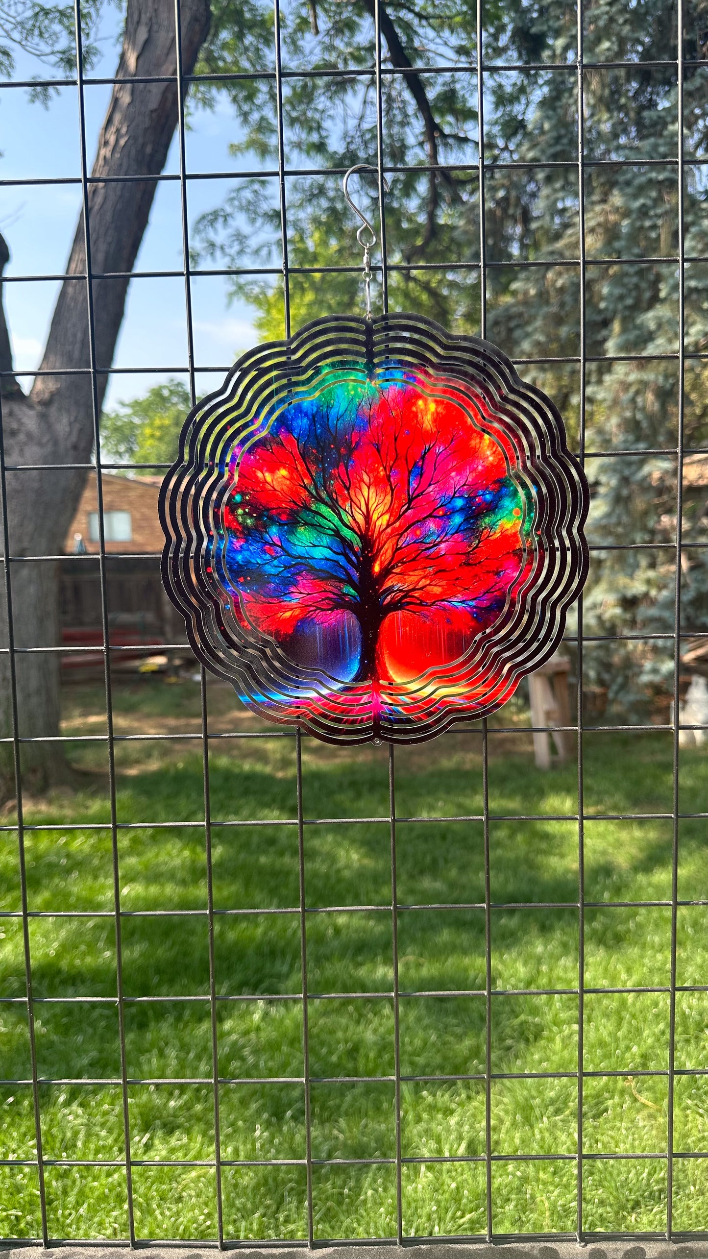 Rainbow Tree of Live 3D Wind Spinner, Unique Gifts for Her