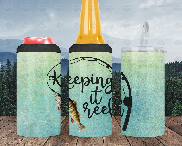 Keeping It Reel 4-in-1 Can Cooler