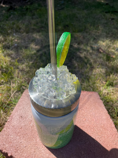 When Life Gives you limes make margaritas, 3d lid Mason Jars